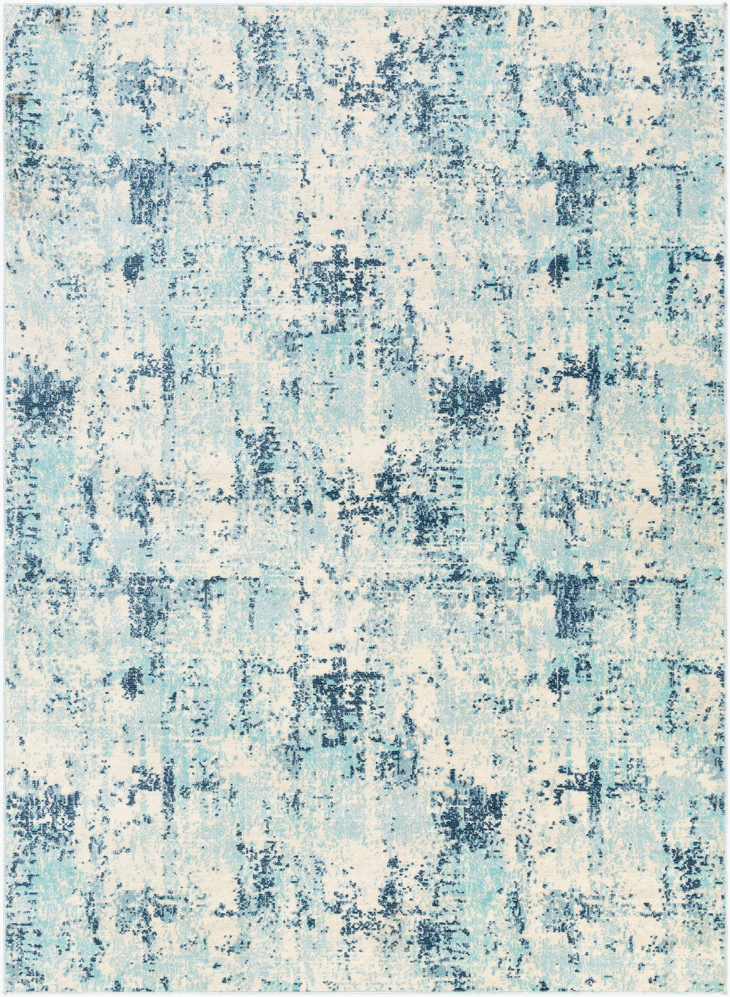 Alfombra tejida a máquina para interior y exterior Bodrum BDM-2302 de 2,7 x 3,6 m