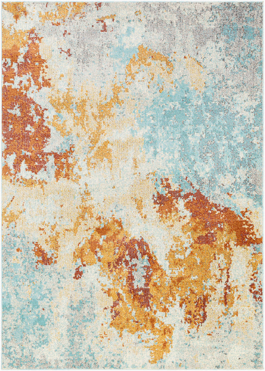 Bodrum BDM-2303 5' x 7' Machine Woven Indoor/Outdoor Area Rug