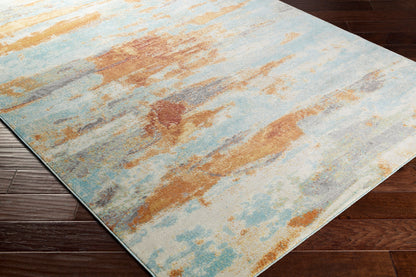 Alfombra tejida a máquina Bodrum BDM-2309 de 2,44 m x 3,05 m