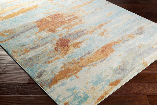 Alfombra tejida a máquina Bodrum BDM-2309 de 2,44 m x 3,05 m