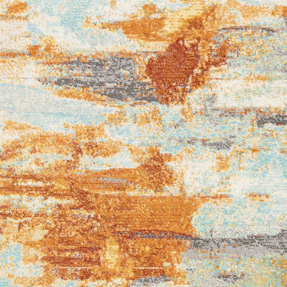 Alfombra tejida a máquina Bodrum BDM-2309 de 2,13 m x 2,74 m