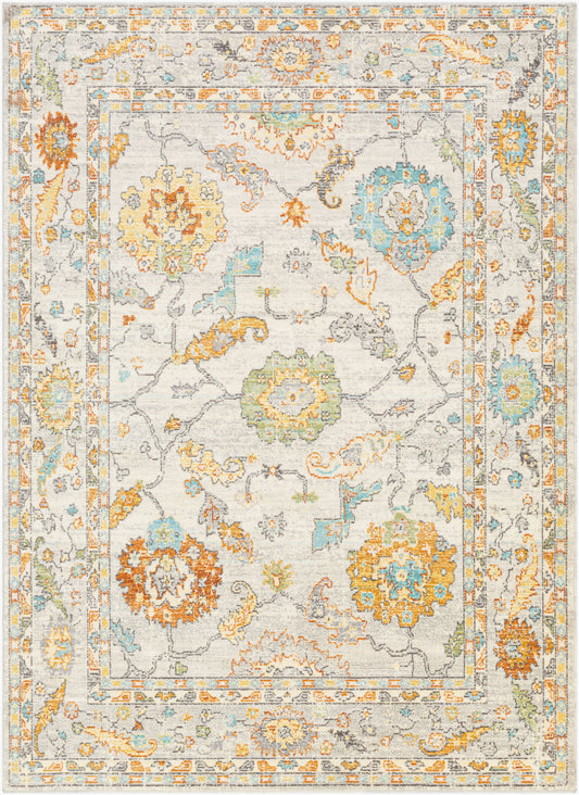 Alfombra tejida a máquina para interior y exterior Bodrum BDM-2311 de 2,13 m x 2,74 m