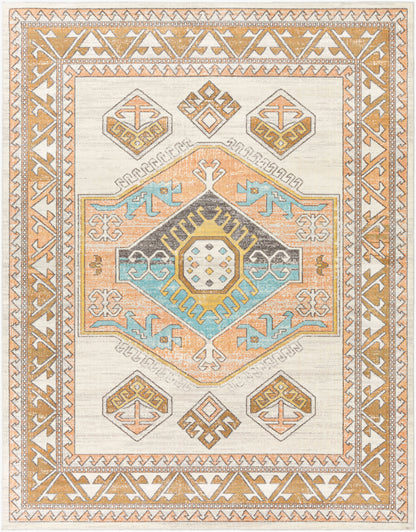 Alfombra tejida a máquina para interior y exterior Bodrum BDM-2313 de 2,44 m x 3,05 m