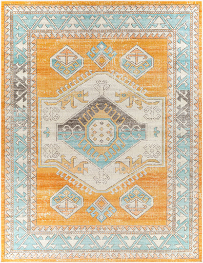 Alfombra tejida a máquina para interior y exterior Bodrum BDM-2315 de 2,44 m x 3,05 m