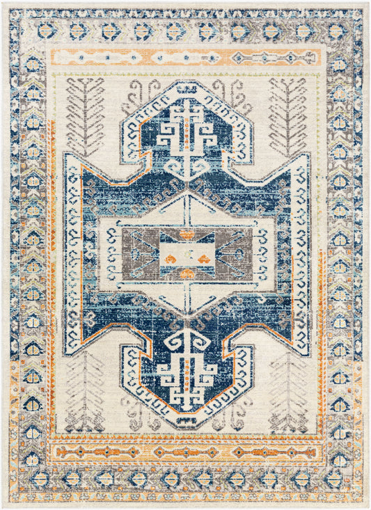 Bodrum BDM-2319 7' x 9' Machine Woven Indoor/Outdoor Area Rug