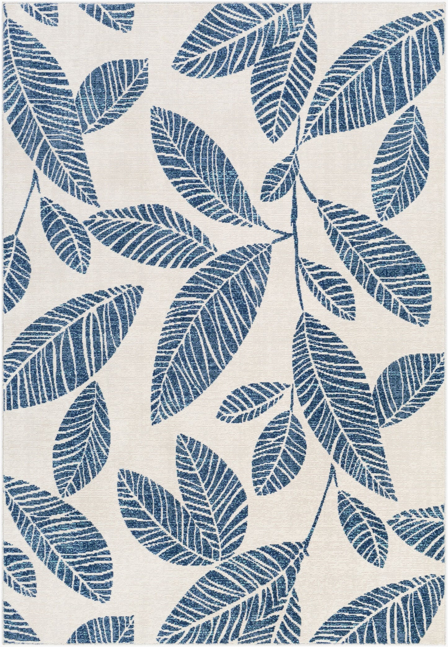 Alfombra tejida a máquina para interior y exterior Bodrum BDM-2321 de 2,13 m x 2,74 m