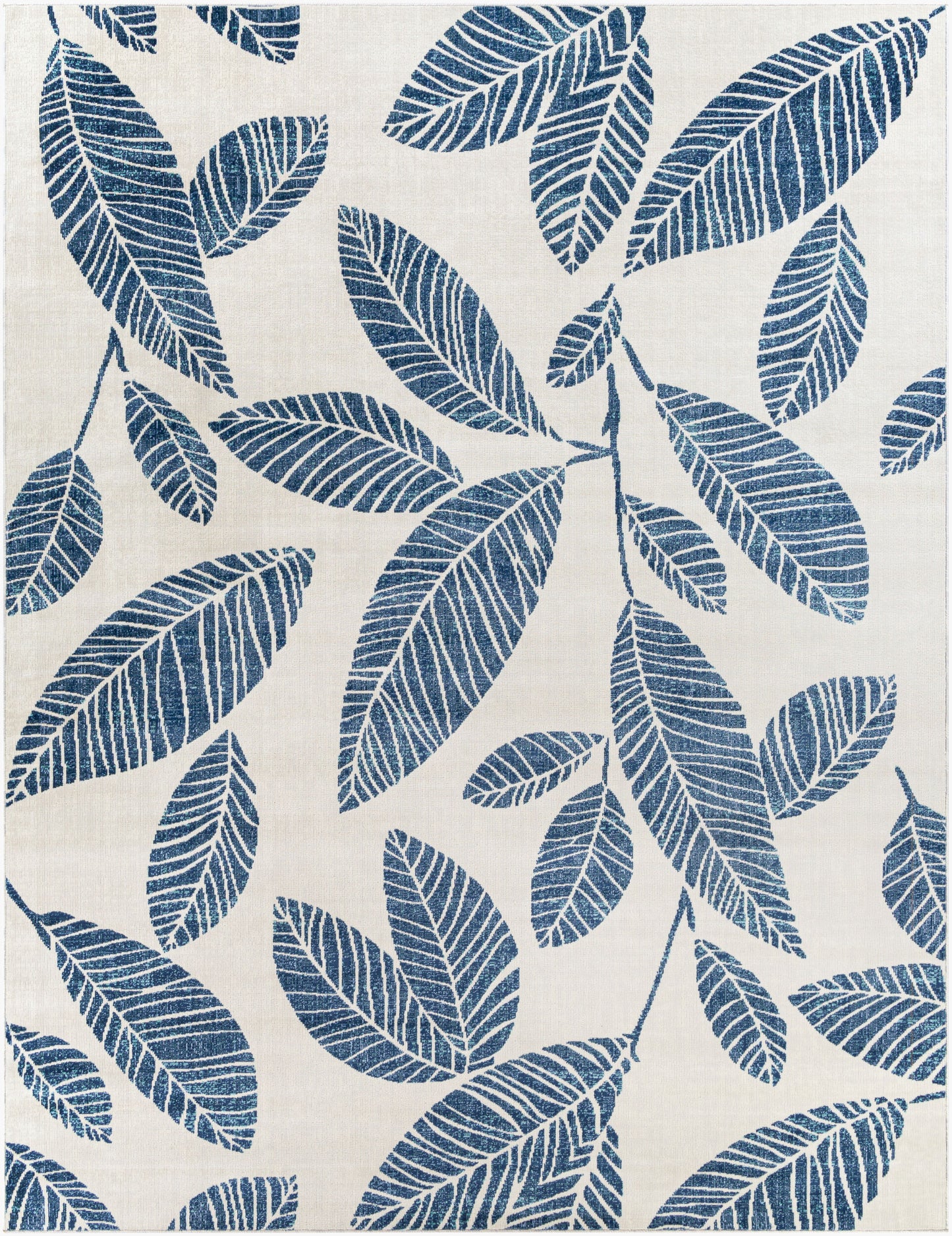 Alfombra tejida a máquina para interior y exterior Bodrum BDM-2321 de 2,44 m x 3,05 m