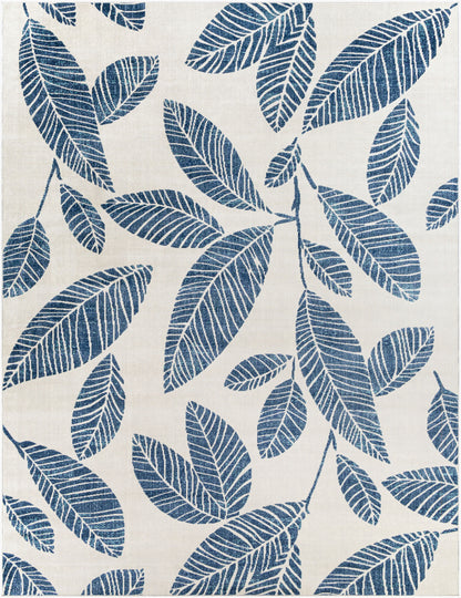 Alfombra tejida a máquina para interior y exterior Bodrum BDM-2321 de 2,44 m x 3,05 m