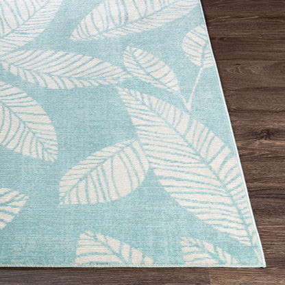 Alfombra tejida a máquina para interior y exterior Bodrum BDM-2323 de 2,44 m x 3,05 m