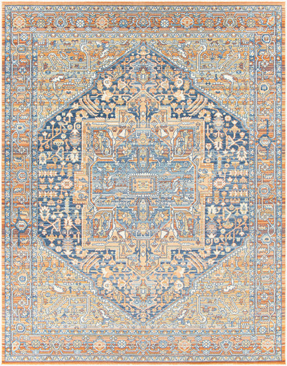 Alfombra tejida a máquina para interior y exterior Bodrum BDM-2325 de 2,44 m x 3,05 m