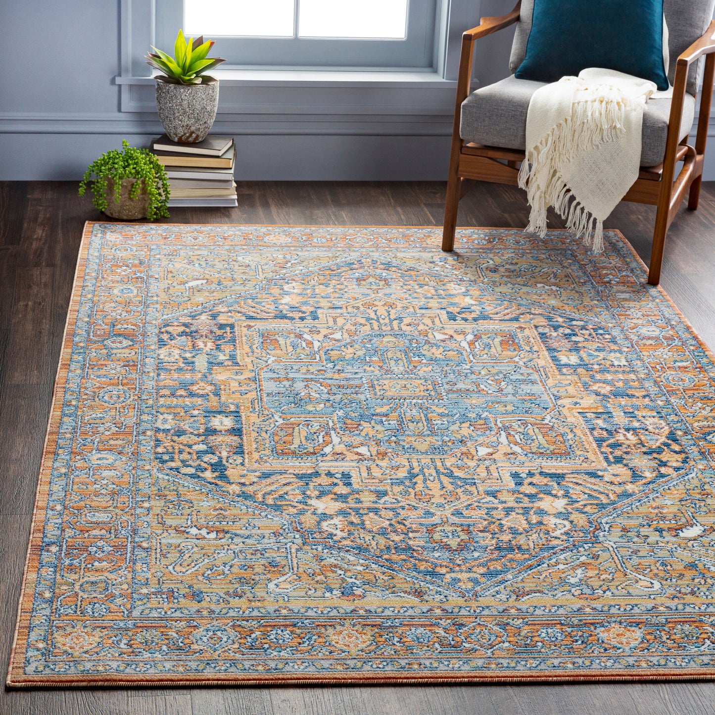 Bodrum BDM-2325 9' x 12' Machine Woven Indoor/Outdoor Area Rug