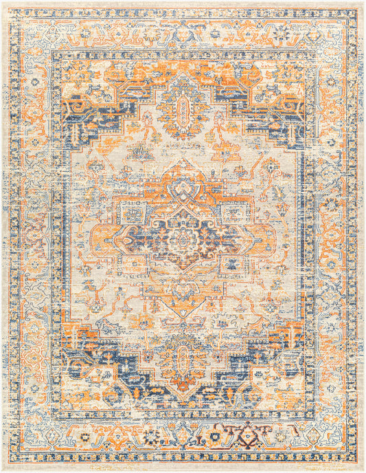 Alfombra tejida a máquina para interior y exterior Bodrum BDM-2327 de 1,52 m x 2,13 m