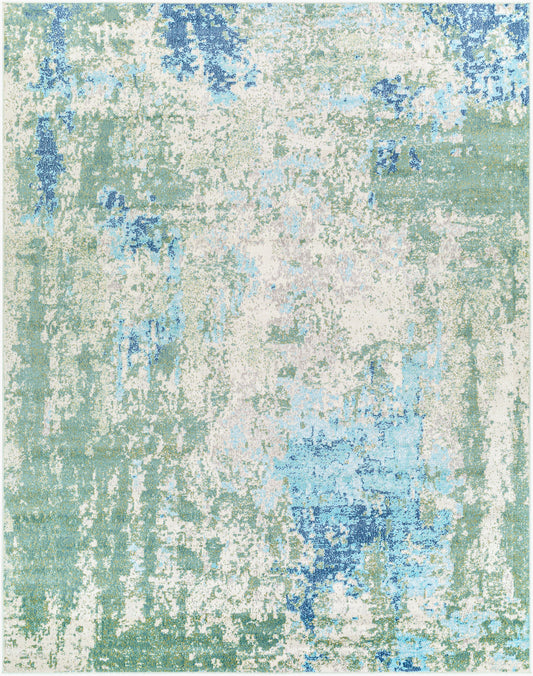 Alfombra tejida a máquina para interior y exterior Bodrum BDM-2331 de 2,44 m x 3,05 m