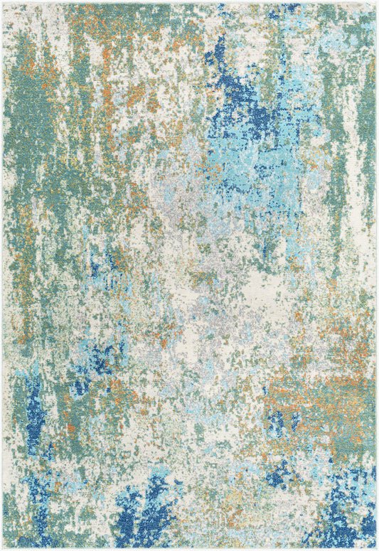 Alfombra tejida a máquina para interior y exterior Bodrum BDM-2332 de 1,52 m x 2,13 m