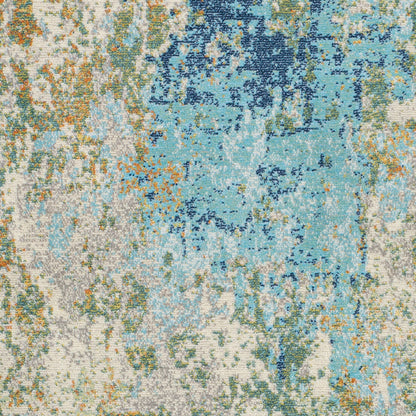 Alfombra tejida a máquina para interior y exterior Bodrum BDM-2332 de 2,44 m x 3,05 m