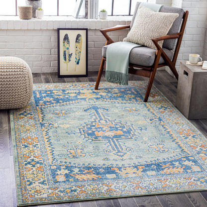 Bodrum BDM-2333 5' x 7' Machine Woven Indoor/Outdoor Area Rug