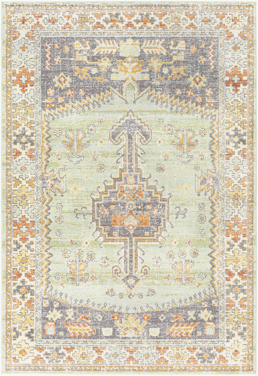 Bodrum BDM-2334 5' x 7' Machine Woven Indoor/Outdoor Area Rug