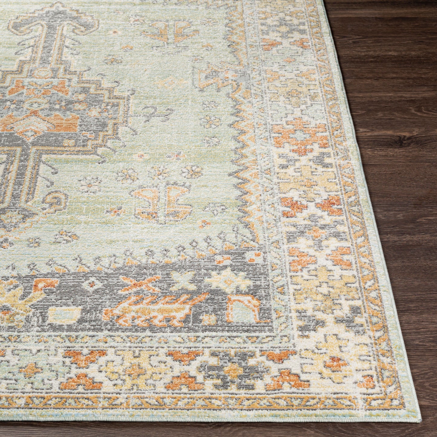 Bodrum BDM-2334 5' x 7' Machine Woven Indoor/Outdoor Area Rug