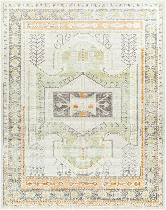 Alfombra tejida a máquina para interior y exterior Bodrum BDM-2337 de 2,44 m x 3,05 m