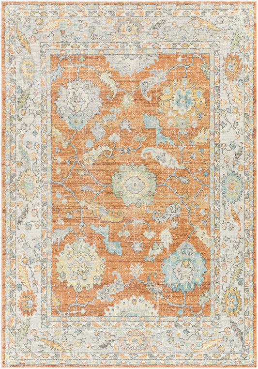 Bodrum BDM-2338 7' x 9' Machine Woven Indoor/Outdoor Area Rug