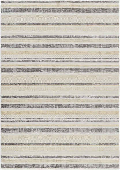 Alfombra tejida a máquina para interior y exterior Bodrum BDM-2342 de 2,13 m x 2,74 m