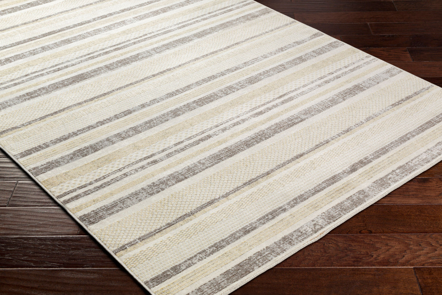 Alfombra tejida a máquina para interior y exterior Bodrum BDM-2342 de 2,13 m x 2,74 m