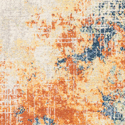 Alfombra tejida a máquina para interior y exterior Bodrum BDM-2343 de 2,44 m x 3,05 m