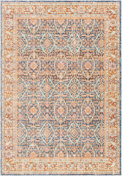 Alfombra tejida a máquina para interior y exterior Bodrum BDM-2348 de 2,7 x 3,6 m