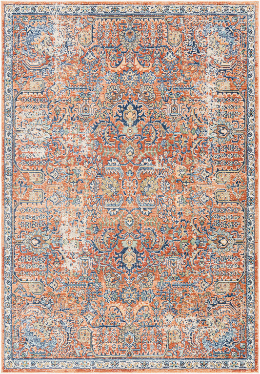 Bodrum BDM-2349 5' x 7' Machine Woven Indoor/Outdoor Area Rug