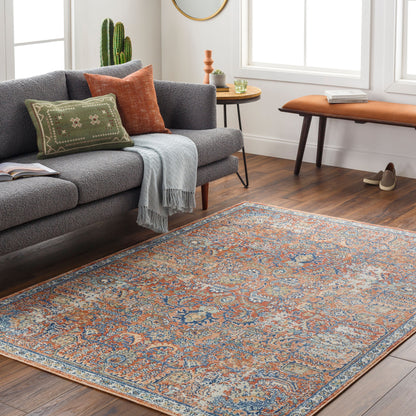 Bodrum BDM-2349 5' x 7' Machine Woven Indoor/Outdoor Area Rug