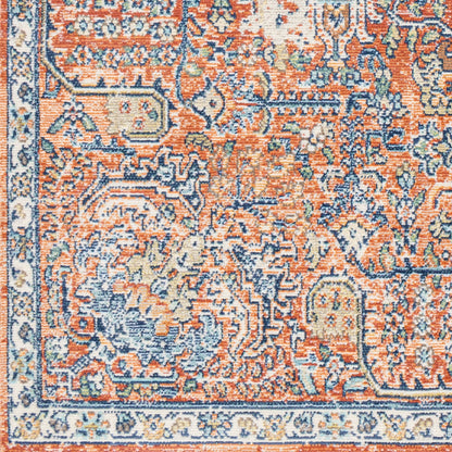 Alfombra tejida a máquina para interior y exterior Bodrum BDM-2349 de 2,44 m x 3,05 m