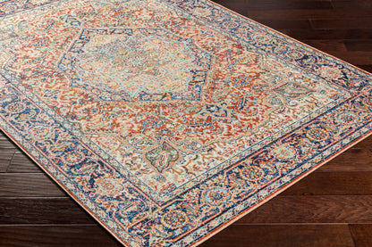 Alfombra tejida a máquina para interior y exterior Bodrum BDM-2350 de 2,7 x 3,6 m