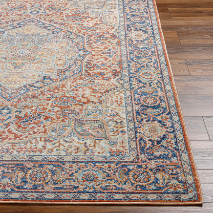 Alfombra tejida a máquina para interior y exterior Bodrum BDM-2350 de 2,7 x 3,6 m