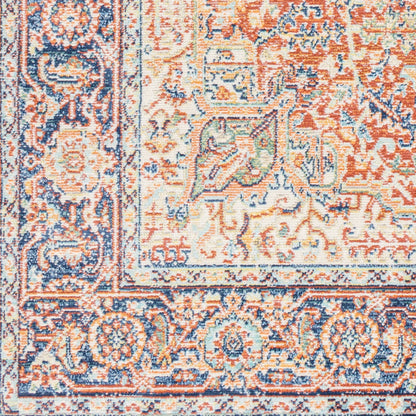 Alfombra tejida a máquina para interior y exterior Bodrum BDM-2350 de 2,7 x 3,6 m