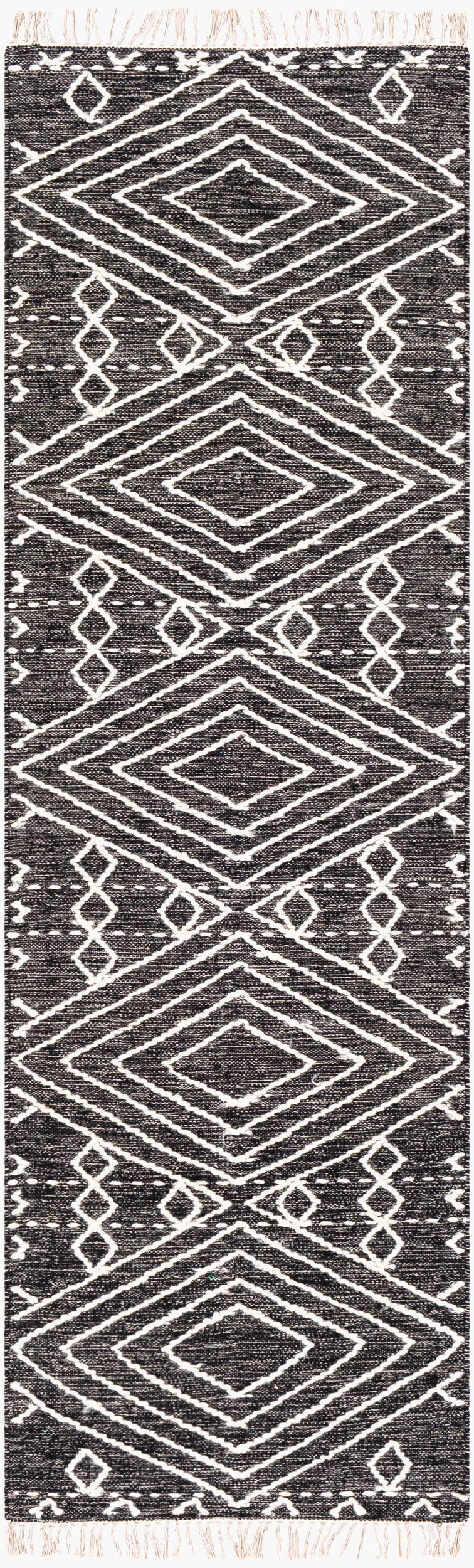 Bedouin BDO-2300 8ft Runner Handmade Runner Rug