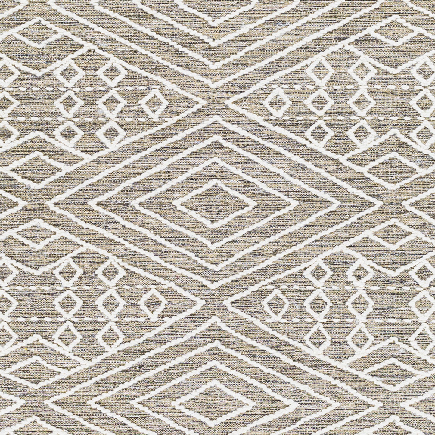 Alfombra decorativa beduina BDO-2306 de 2' x 3' hecha a mano