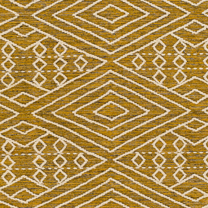 Alfombra decorativa beduina BDO-2307 de 90 x 150 cm, hecha a mano