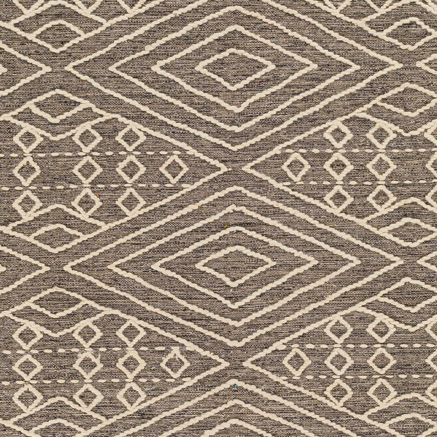 Alfombra decorativa beduina BDO-2308 de 90 x 150 cm, hecha a mano