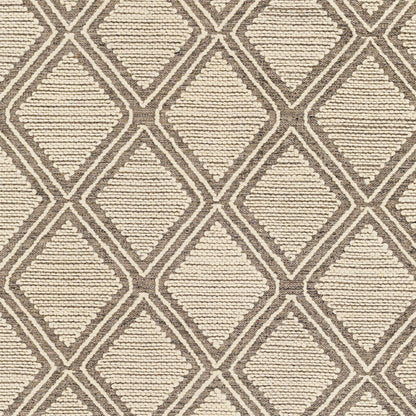 Alfombra decorativa beduina BDO-2314 de 90 x 150 cm, hecha a mano