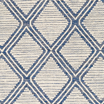 Alfombra decorativa beduina BDO-2317 de 90 x 150 cm, hecha a mano