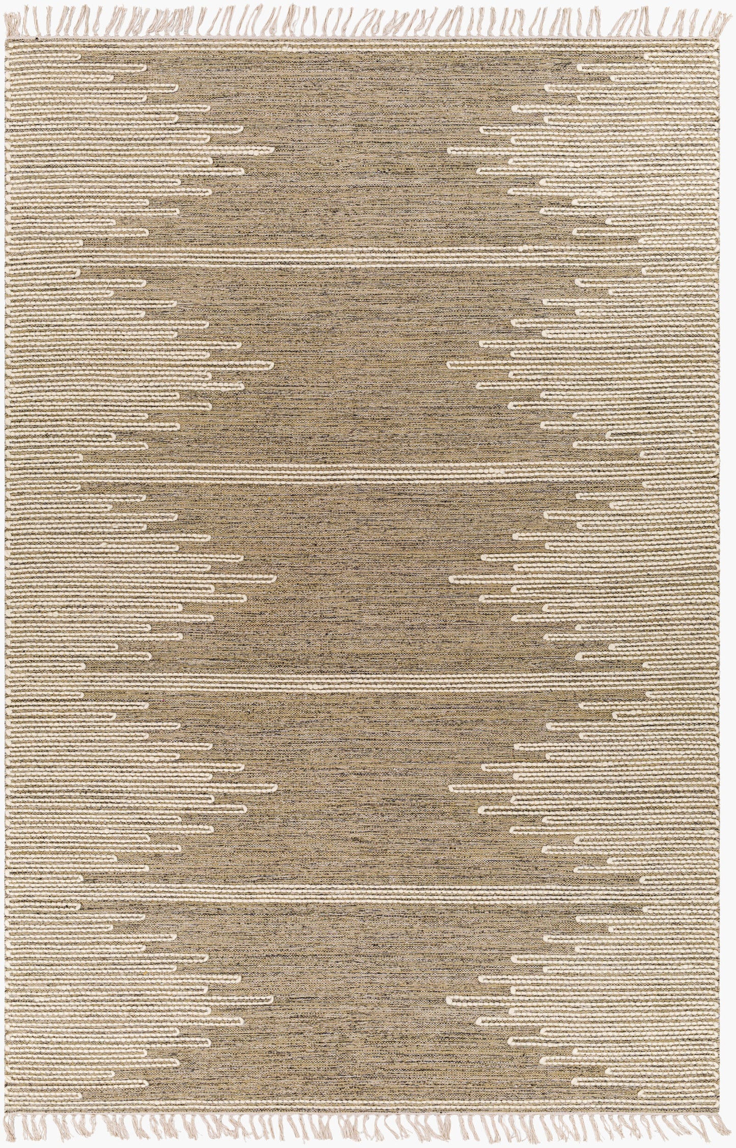 Alfombra decorativa beduina BDO-2322 de 90 x 150 cm, hecha a mano