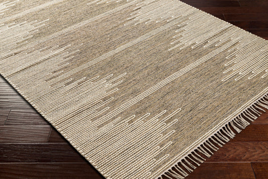 Alfombra decorativa beduina BDO-2322 de 90 x 150 cm, hecha a mano