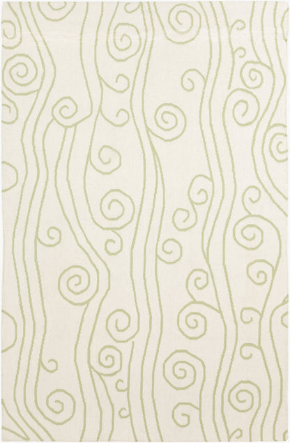Alfombra decorativa de lana hecha a mano Boardwalk BDW-4006 de 90 x 150 cm