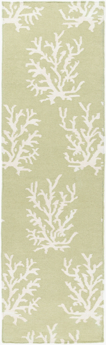 Alfombra de lana hecha a mano Boardwalk BDW-4009 de 2,4 m