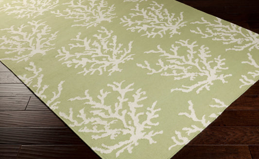 Alfombra decorativa de lana hecha a mano Boardwalk BDW-4009 de 90 x 150 cm