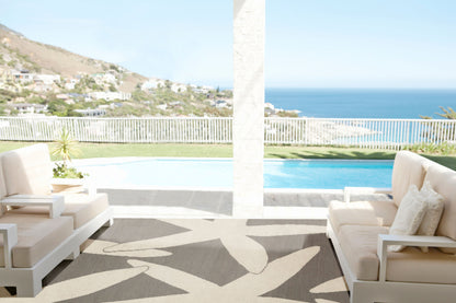 Alfombra de lana hecha a mano Boardwalk BDW-4011 de 2,7 x 3,6 m