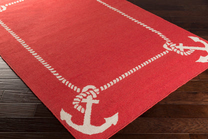 Alfombra de lana hecha a mano Boardwalk BDW-4034 de 2,7 x 3,6 m