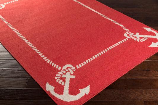 Alfombra de lana hecha a mano Boardwalk BDW-4034 de 2,7 x 3,6 m