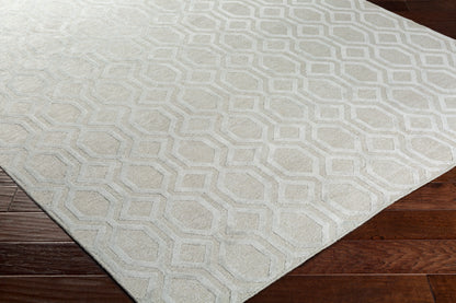 Alfombra Belvoire BEL-3001 de 1,83 m x 2,74 m, hecha a mano