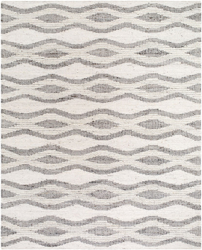 Alfombra de lana hecha a mano Bremen BEN-2303 de 8' x 10'